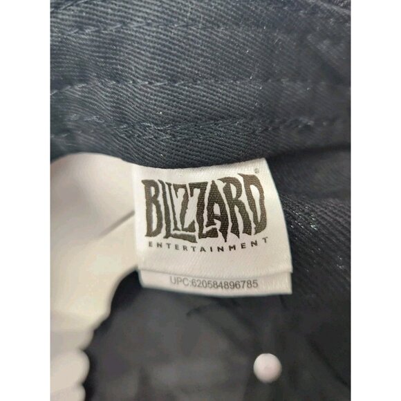 Overwatch 2 Snapback Hat Cap Adult One Size Blizzard Activision 2023 Black - Picture 8 of 9